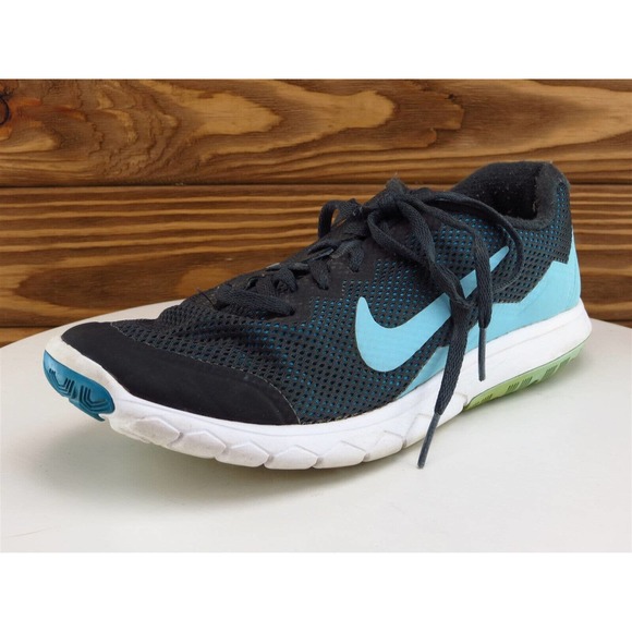 Nike Size 7.5 Sneaker Gray Synthetic M Flex‎ Experience Rn 4 Lace Up - Picture 1 of 11